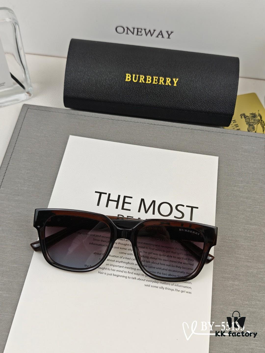 Burberry | Polarized Sunglasses with TR Frame, Lightweight and Comfortable – Model 55155
