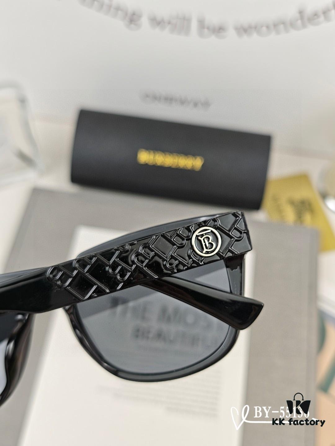 Burberry New Arrival Sunglasses, Polarized TR Lightweight Frame, Celebrity Style, Fashionable and Luxurious Design, Ideal for Travel, Driving, and Daily Wear
