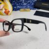 Burberry 2025 New Arrival High-Aesthetic Women's Eyeglass Frame, Large Frame Prescription-Compatible, Blue Light Blocking, Non-Powered Glasses for Daily Wear, Slimming Effect
