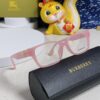 Burberry 2025 New Arrival High-Aesthetic Eyeglass Frame for Women, Large Frame Prescription-Compatible Optical Glasses, Blue Light Blocking, Non-Prescription Lens Ready, Slimming Effect