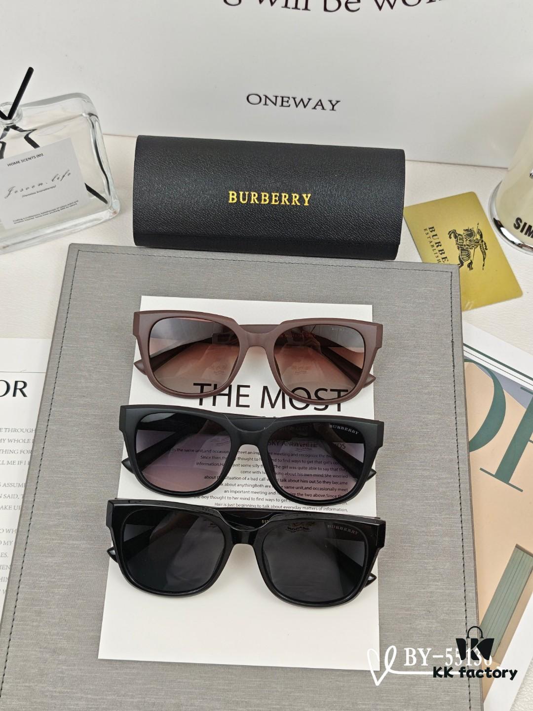 Burberry - New Model Sunglasses, Celebrity Style, Lightweight TR Frame with Polarized Lenses by Polaroid, Size 61-15-150
