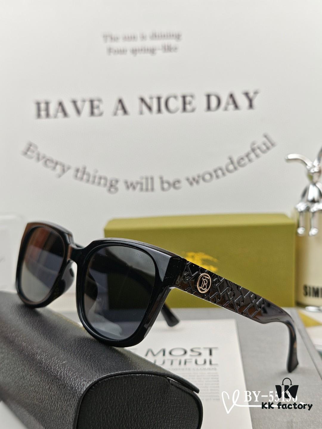 Burberry - New Model Sunglasses, Celebrity Style, Lightweight TR Frame with Polarized Lenses by Polaroid, Size 61-15-150