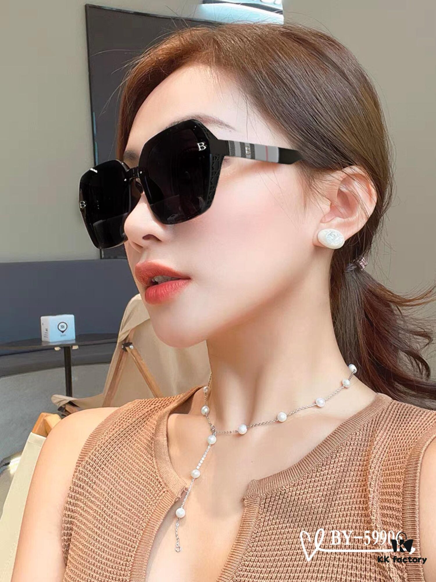 Burberry - New Arrival Sunglasses, Celebrity Style with Polarized Lenses, Lightweight TR Frame for Comfortable Wear