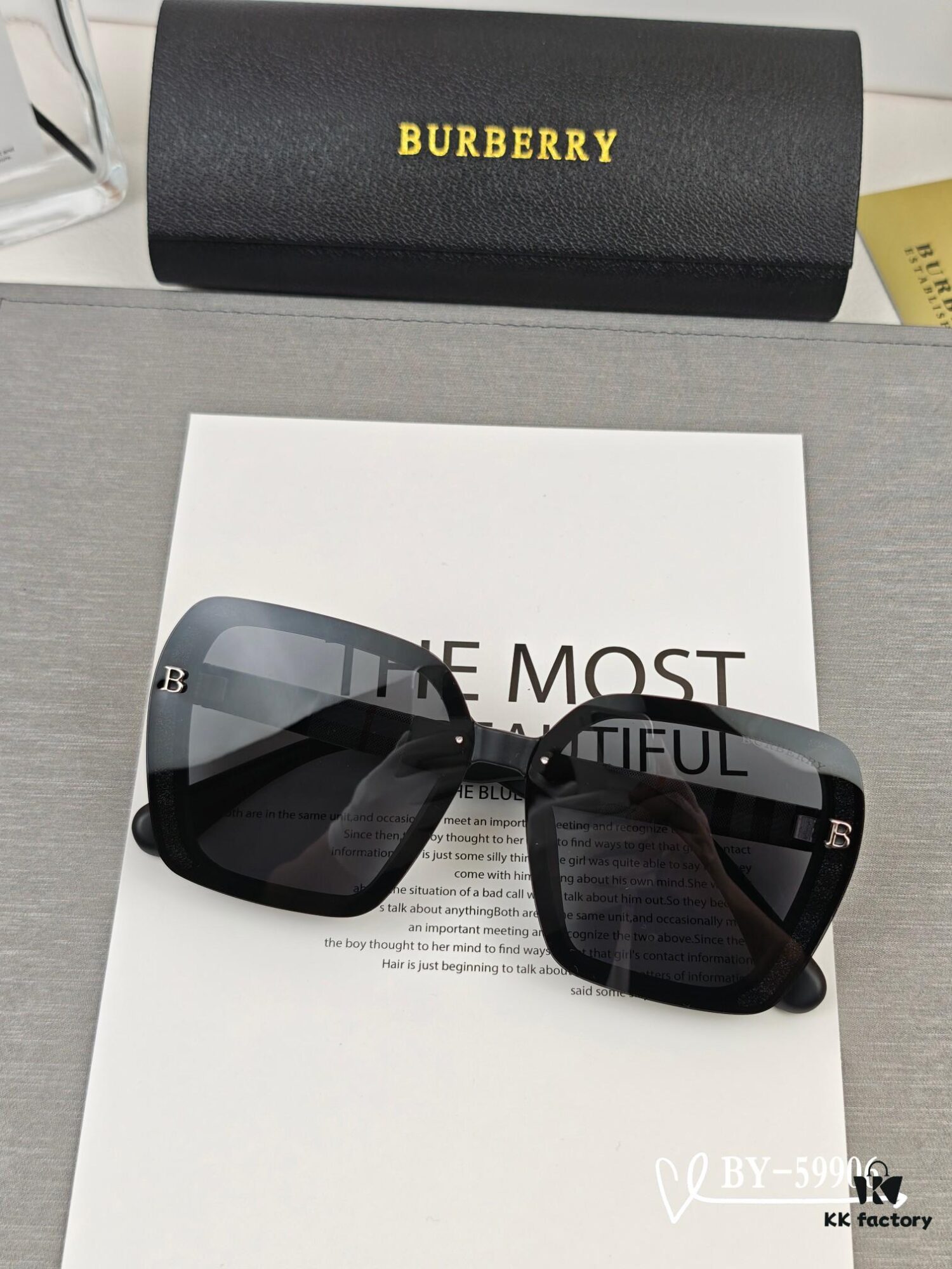 Burberry - New Arrival Sunglasses, Celebrity Style with Polarized Lenses, Lightweight TR Frame for Comfortable Wear