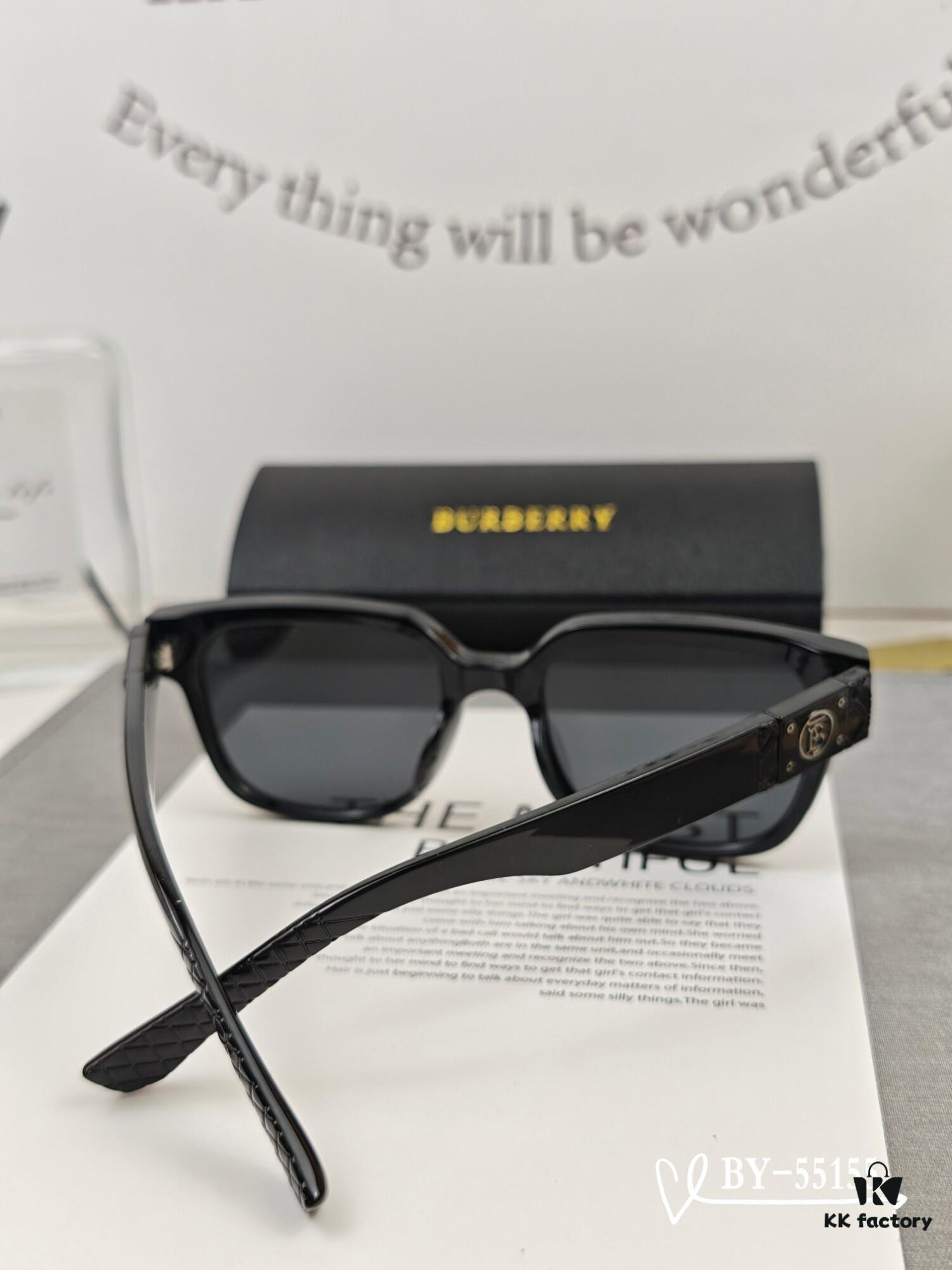Burberry - New Model Sunglasses, Celebrity Style, Lightweight TR Frame with Polarized Lenses by Polaroid