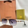 Burberry BE4212 Men's Pattern Aviator Sunglasses, Genuine Authentic, Size: 60□15-140