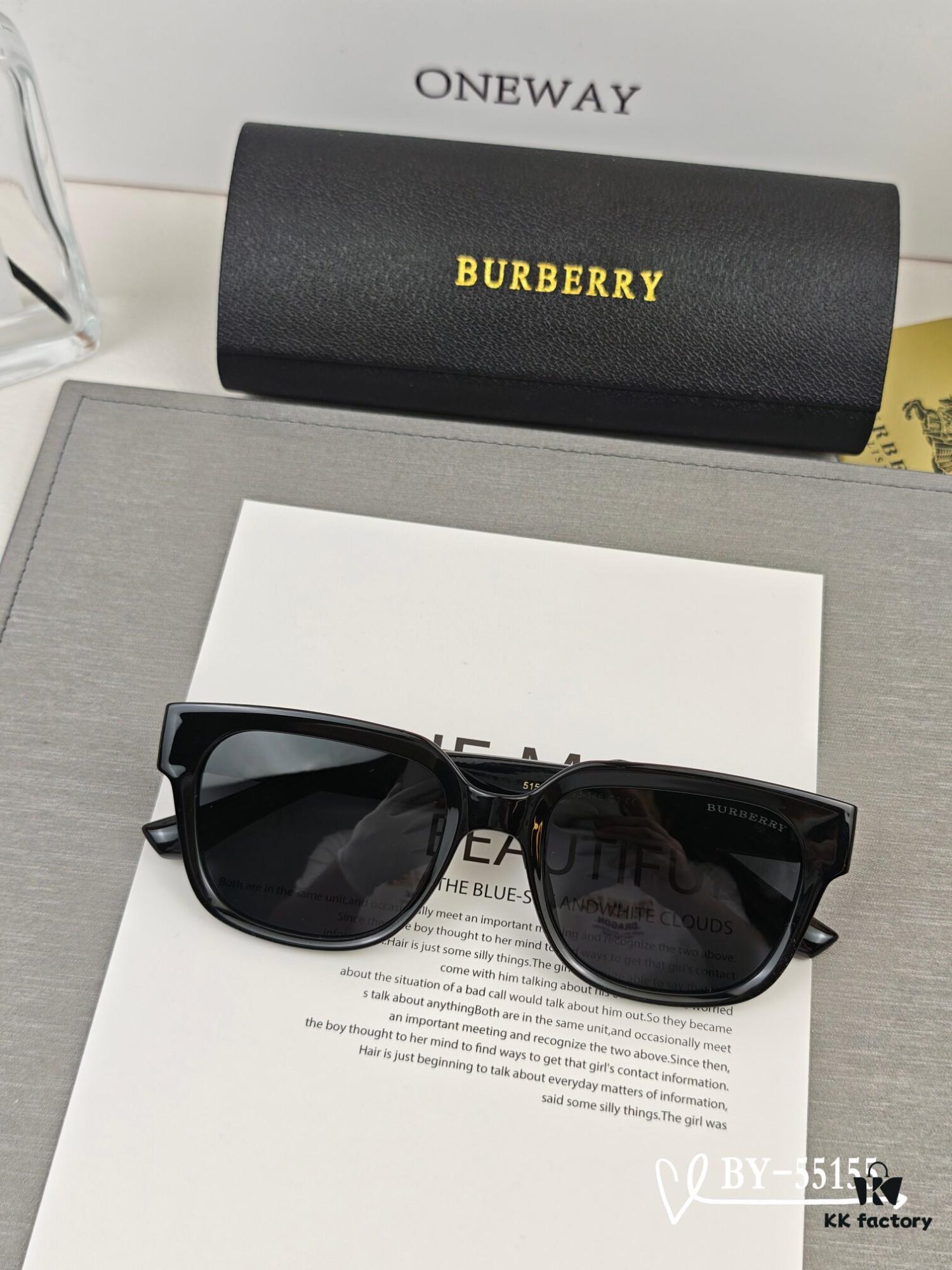 Burberry - New Model Sunglasses, Celebrity Style, Lightweight TR Frame with Polarized Lenses by Polaroid
