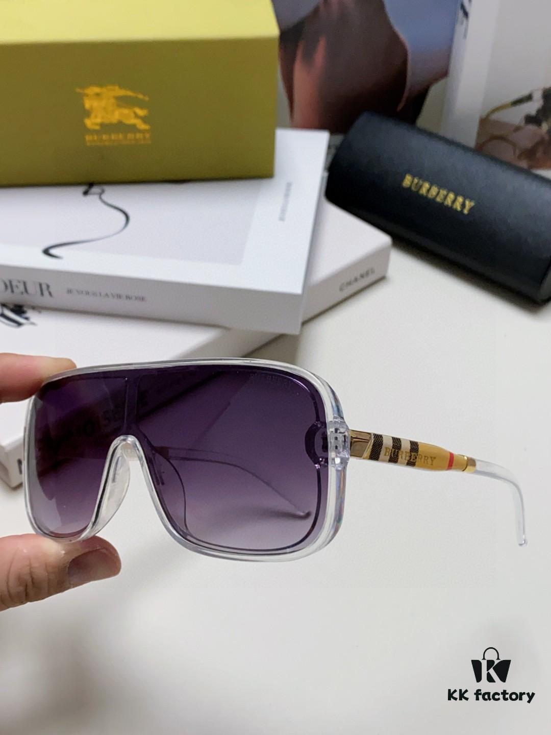 Burberry 2025 Outdoor Cycling Glasses Unisex Oversized Myopia Sunglasses Windproof Skiing Mountaineering Running Bicycle Sports Goggles