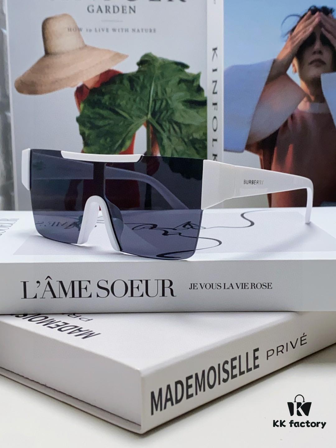 Burberry BE4291 Unisex Sunglasses (Plain Lenses, No Logo on Lens)