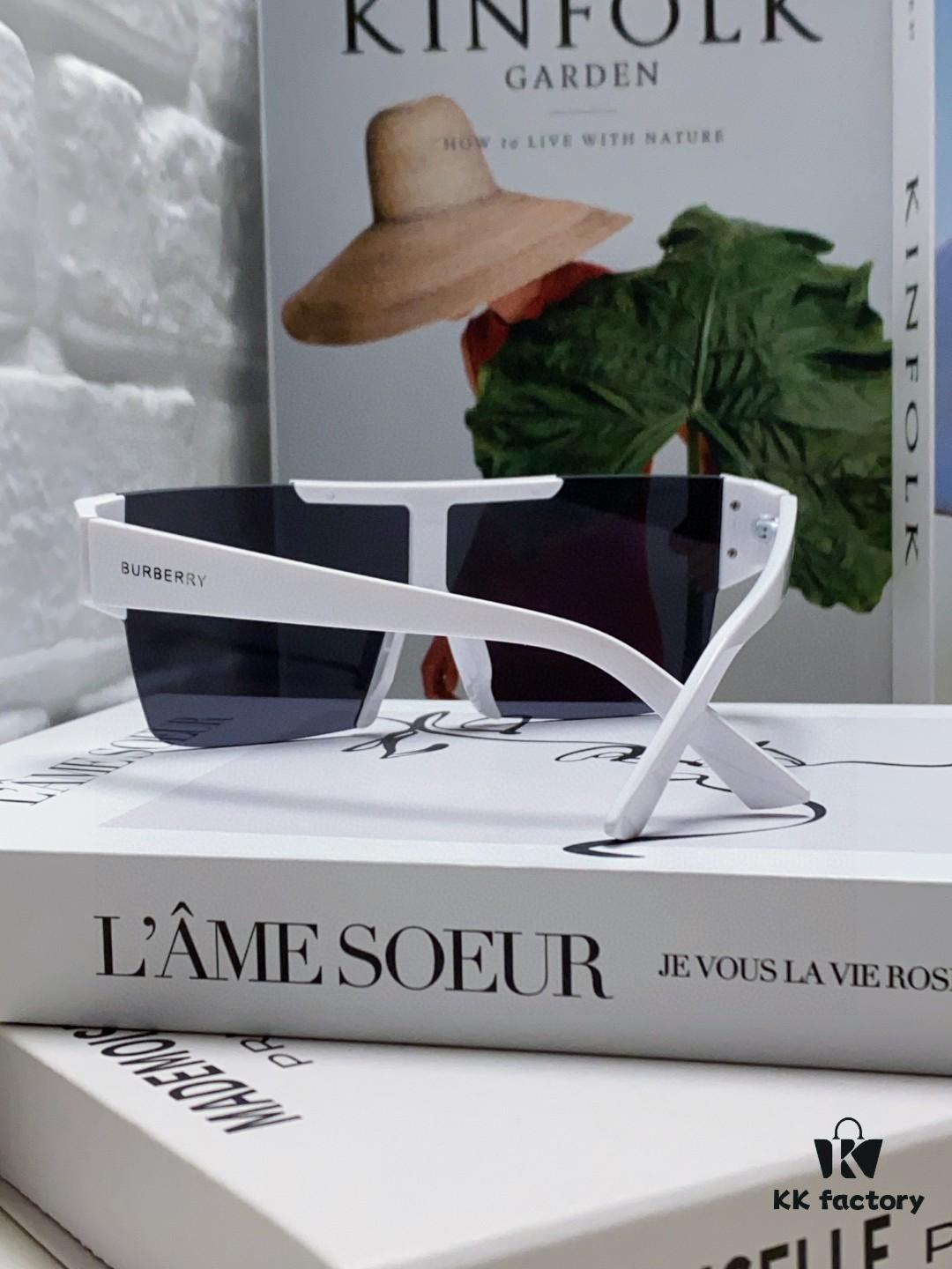 Burberry BE4291 Unisex Sunglasses (Plain Lenses, No Logo on Lens)