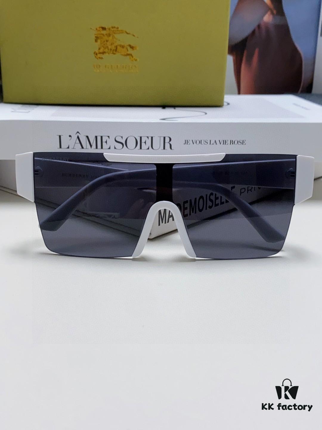 Burberry BE4291 Unisex Sunglasses (Plain Lenses, No Logo on Lens)
