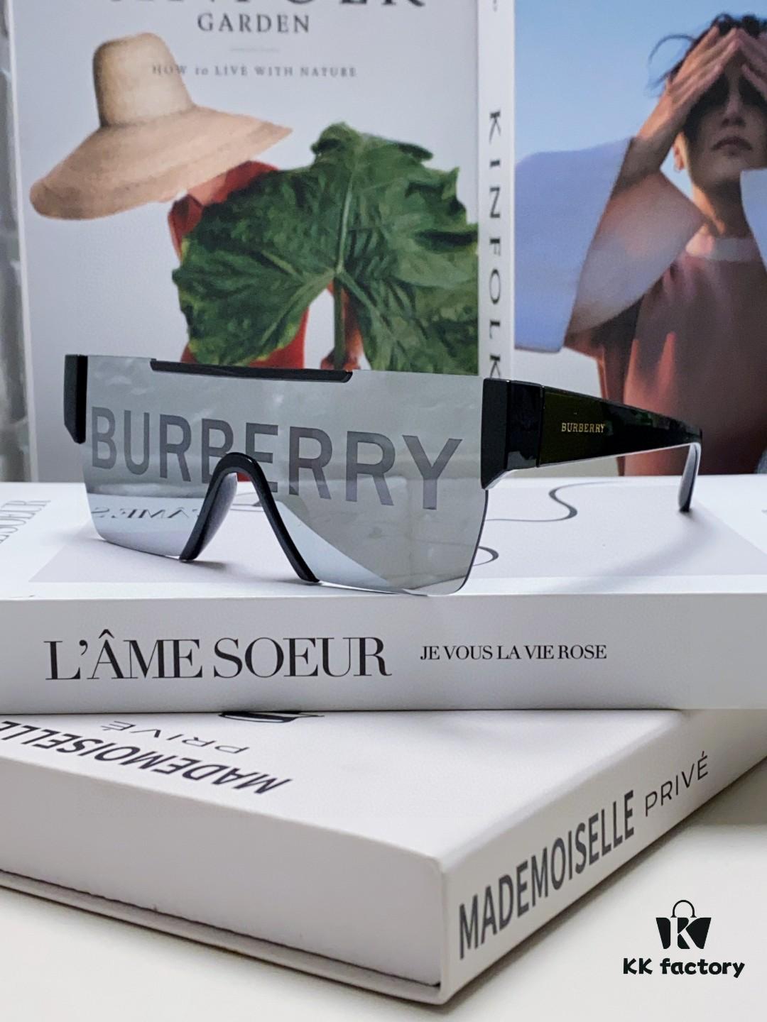 New Arrival Burberry Letter Print Sunglasses BE4291 Unisex Fashion Shades