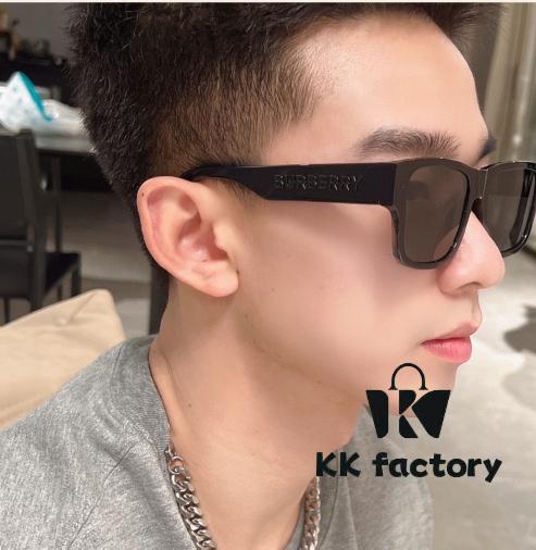 🆕 BURBERRY Burberry - LOGO-Embellished Temple Design, Currently the Most Popular Fashion Element