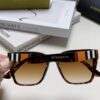 BURBERRY 2024 New Arrival European and American Fashion Sunglasses, Men's and Women's Trendy Oversized Sun Glasses for Street Photography
