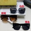 BURBERRY 2024 New Arrival European and American Fashion Sunglasses, Men's and Women's Trendy Oversized Sun Glasses for Street Photography