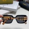 Burberry 2024 New Flat-Frame Sunglasses Unisex, Stylish and Versatile Sun Protection Eyewear for Men and Women