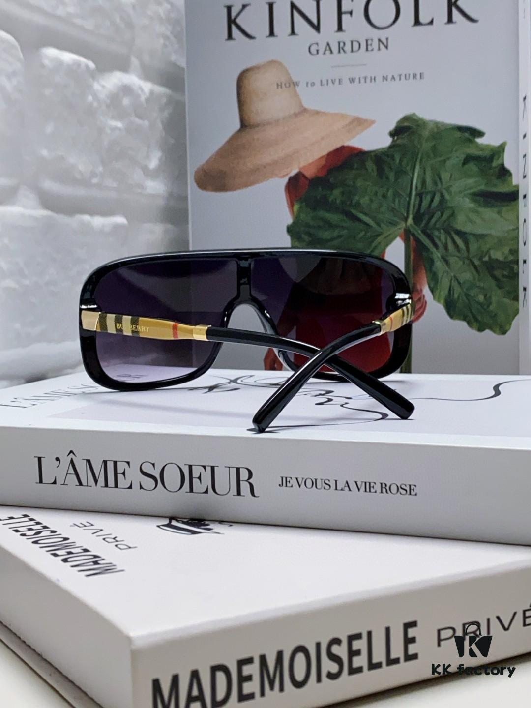 Burberry 2024 Outdoor Cycling Glasses Unisex Oversized Myopia Sunglasses Windproof Skiing Mountaineering Running Bicycle Sports Goggles