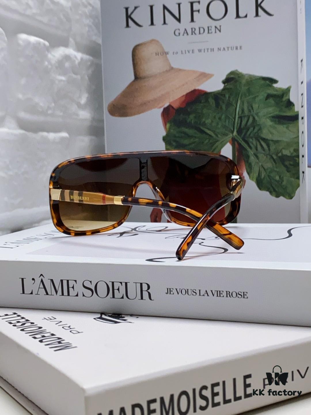 Burberry 2024 Outdoor Cycling Glasses Unisex Oversized Myopia Sunglasses Windproof Skiing Mountaineering Running Bicycle Sports Goggles