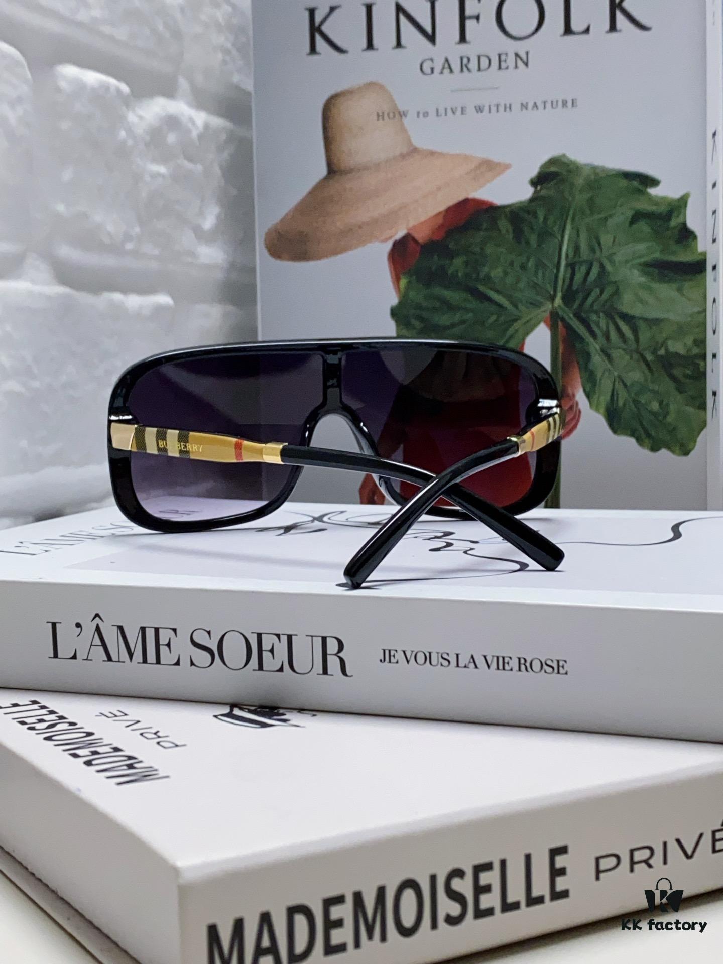 Burberry 2024 Outdoor Cycling Glasses Unisex Oversized Myopia Sunglasses for Skiing Wind Protection Mountaineering Running Bicycle Sports Goggles