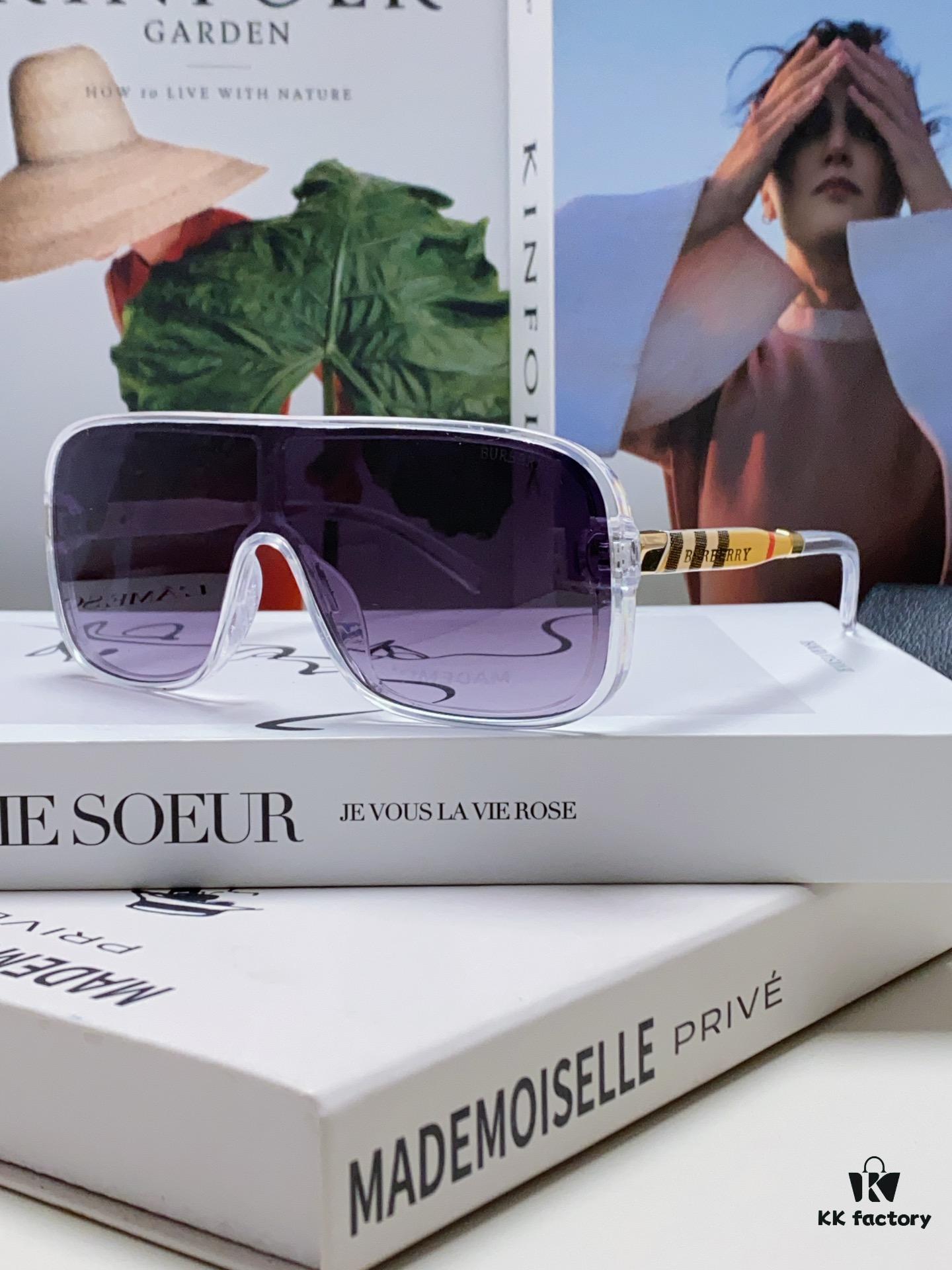 Burberry 2024 Outdoor Cycling Glasses Unisex Oversized Myopia Sunglasses for Skiing Windproof Mountaineering Running Bicycle Sports Goggles