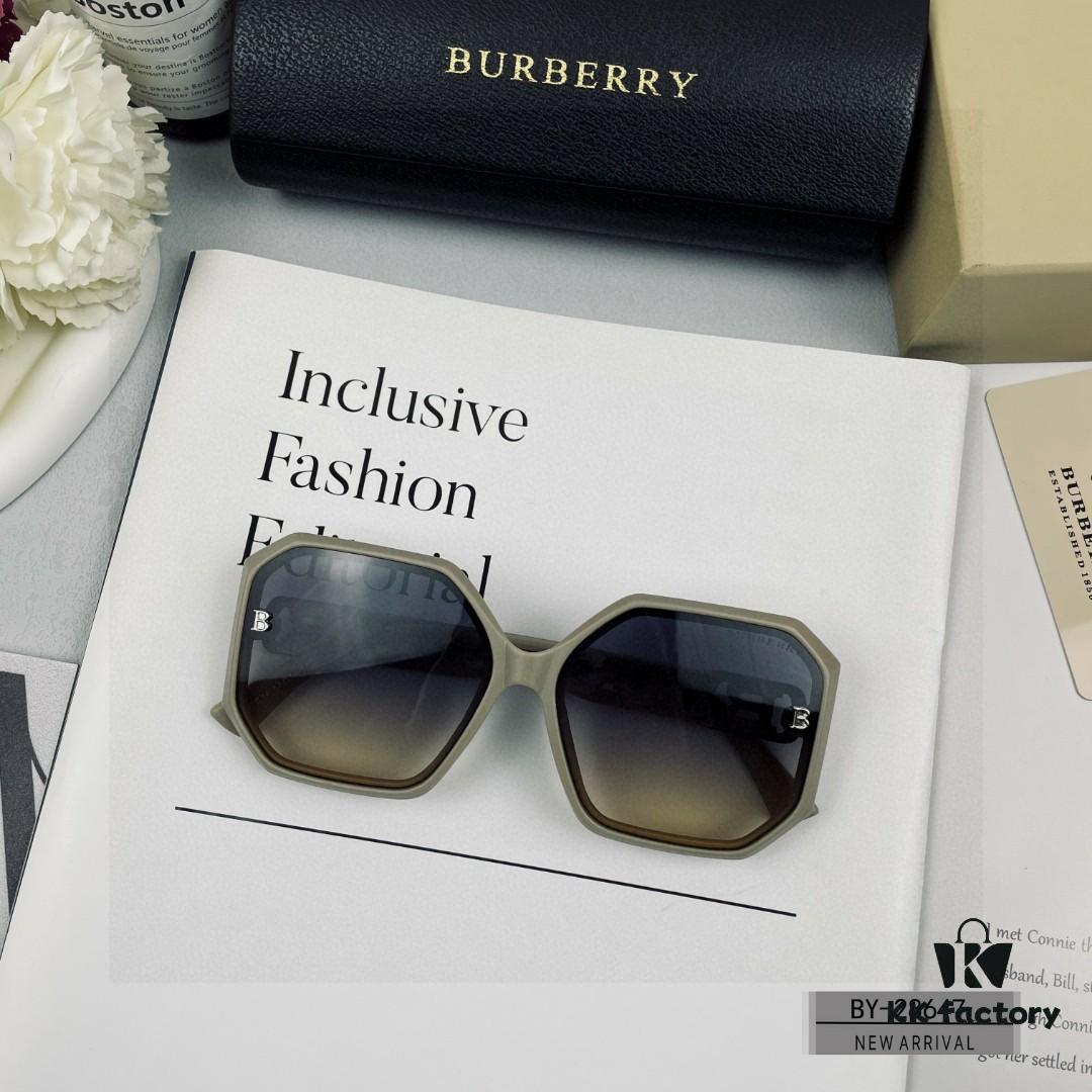 Burberry - New Model Sunglasses, Celebrity Style, Polarized Lenses by Polaroid, Lightweight TR Frame, Fashionable and Comfortable Wear