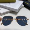 Burberry Round-frame New One-piece Driving Sunglasses, Must-have Style for Men and Women, Celebrity Favorite Aviator Sunglasses