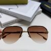 Burberry Round-frame New Integrated Driving Sunglasses, Must-have Style for Travel, Popularized by Multiple Celebrities, Unisex Aviator Sun Glasses