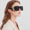 Burberry BE4406U Oversized Women's Sunglasses with B Logo 2024 New Arrival