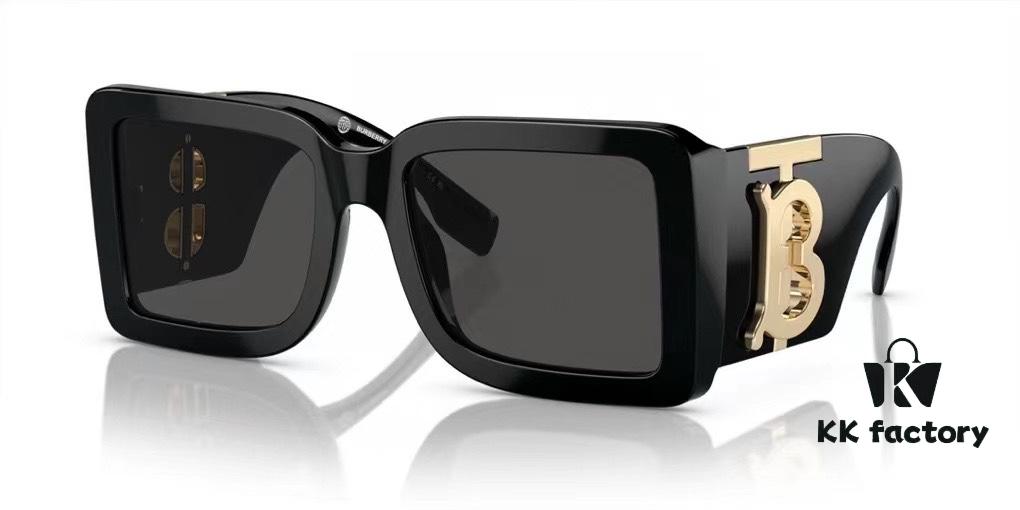 Burberry BE4406U Oversized Women's Sunglasses with B Logo 2024 New Arrival