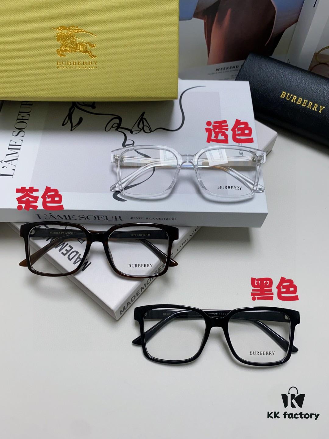 Burberry 2024 New Arrival Eyeglass Frame Korean Style Trendy Oversized Prescription Glasses Lightweight Unisex Optical Frames Suitable for Daily Wear