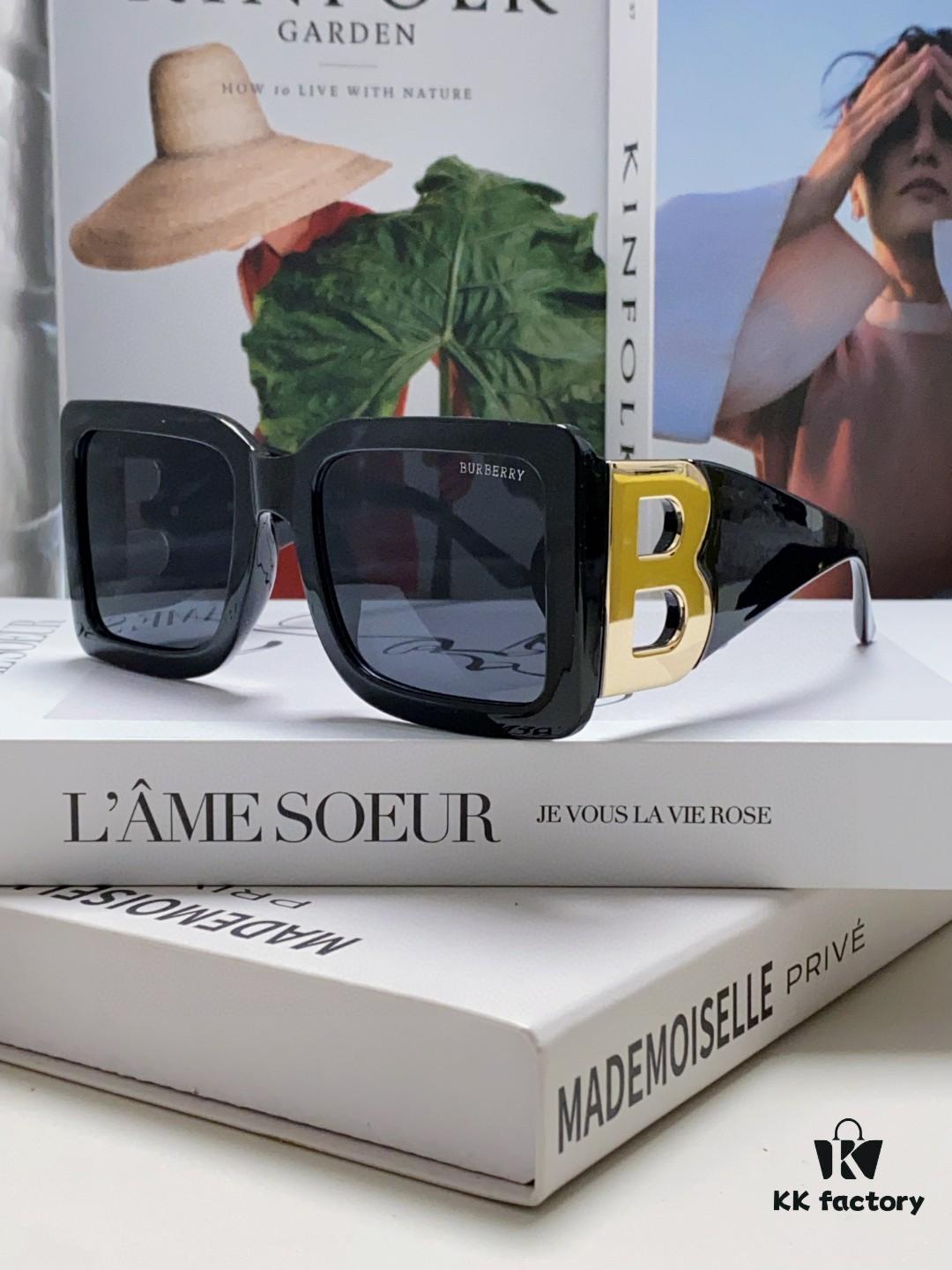 Universe Internet Sensation Burberry BE4312 Must-Have Styling Accessory! Large B Logo Arrives – Effortlessly Trendy, Instantly Elevates Any Look! Recommended by Fashion-Forward Girls!