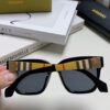Burberry 2024 New Arrival Sunscreen Sunglasses for Men, UV Protection Polarized Sunglasses with Black Frame, Classic Equestrian Design, Unisex Fashion Driving Sunglasses