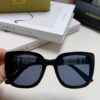 Burberry 2024 New Korean-Style Oversized Wide-Leg Designer Sunglasses, Unisex Celebrity-Inspired Slimming Aviator Shades with Horse Logo and Classic Plaid Pattern