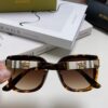 Burberry 2024 New Korean-Style Oversized Wide-Leg Stylish Fast Fashion Nobility Unisex Sunglasses, Slimming Trendy Sun Glasses with Horse Logo and Classic Plaid Design