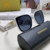Burberry 2024 New Korean-Style Oversized Wide-Leg Stylish Fast Fashion Nobility Unisex Sunglasses, Slimming Trendy Sun Glasses with Horse Logo and Classic Check Pattern