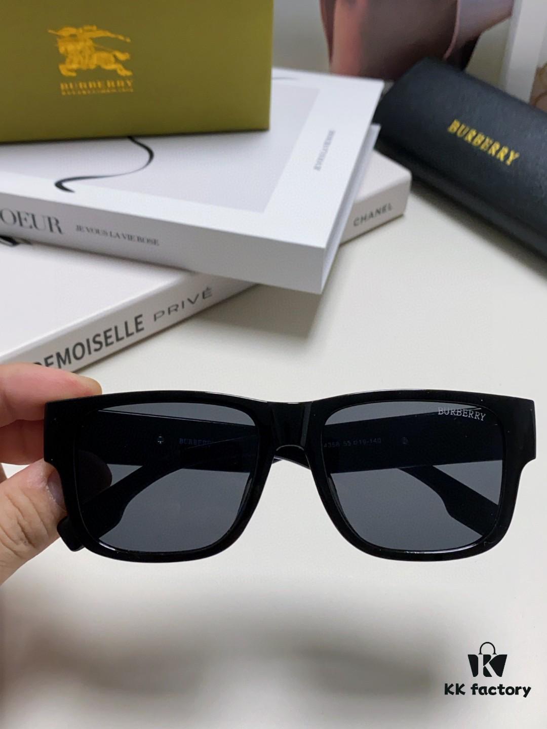 🆕 BURBERRY Burberry - LOGO-Embellished Temple Design, Currently the Most Popular Fashion Element