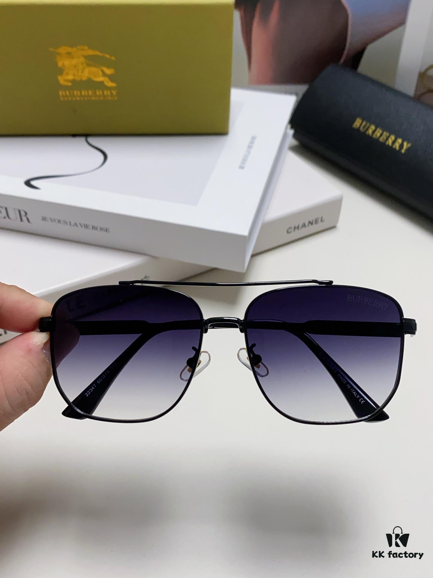 Burberry 2024 Men's Sunglasses Polarized Driving Glasses UV Protection Anti-Glare Shades for Fishing and Outdoor Use