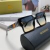 Burberry 2024 New Arrival Women's Sunglasses, Trendy Oversized Frame for Large Faces, Slimming UV-Protective Sunglasses with Premium Aesthetic, Instagram-Worthy Ladies' Eyewear