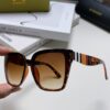 BURBERRY 2024 New Arrival European and American Fashion Sunglasses, Trendy Unisex Oversized Shades for Street Photography