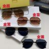 Burberry Round-frame New One-piece Driving Sunglasses, Must-have Style for Men and Women, Celebrity Favorite Aviator Sun Glasses