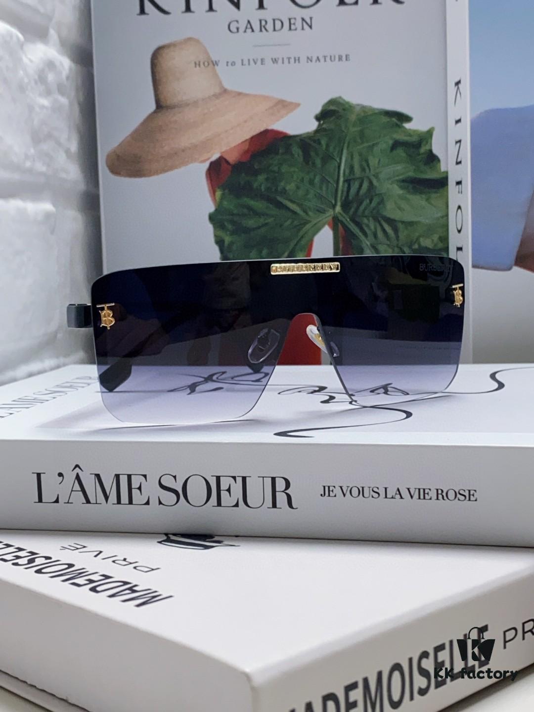 Burberry 2024 New Arrival Trendy Stylish Unisex Sunglasses with TB Logo UV Protection Sun Glasses for Men and Women