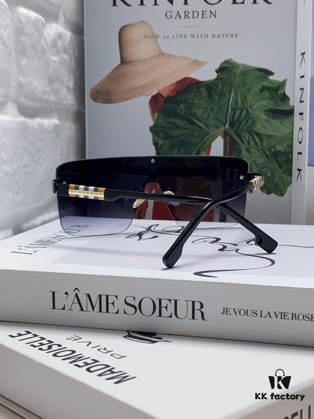 Burberry 2024 New Arrival Trendy Stylish Unisex Sunglasses with TB Logo UV Protection Sun Glasses for Men and Women