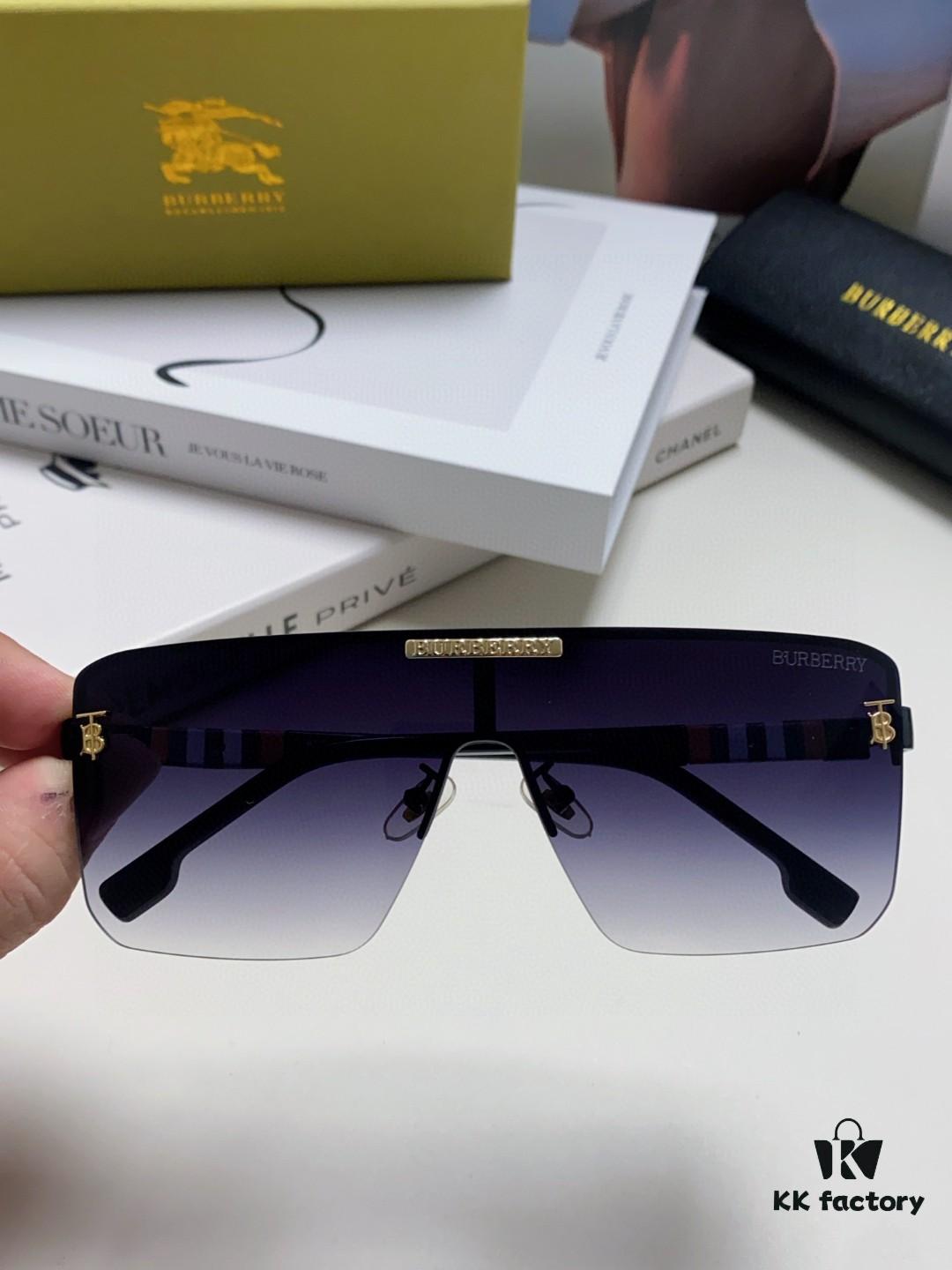 Burberry 2024 New Arrival Trendy Stylish Unisex Sunglasses with TB Logo UV Protection Sun Glasses for Men and Women