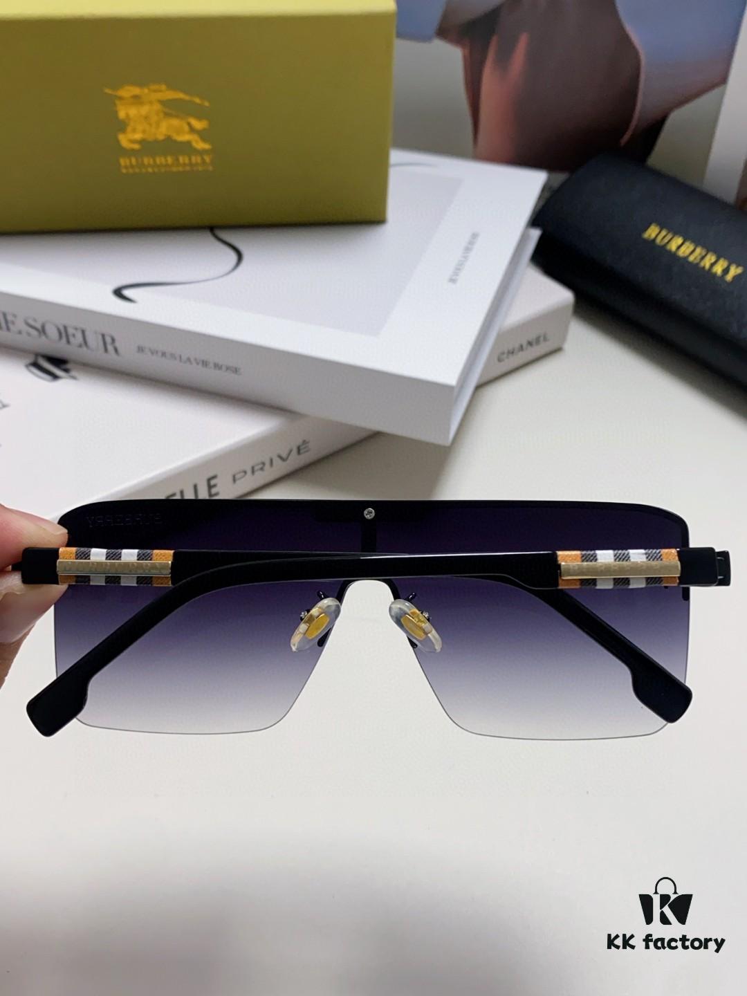 Burberry 2024 New Arrival Trendy Stylish Unisex Sunglasses with TB Logo UV Protection Sun Glasses for Men and Women