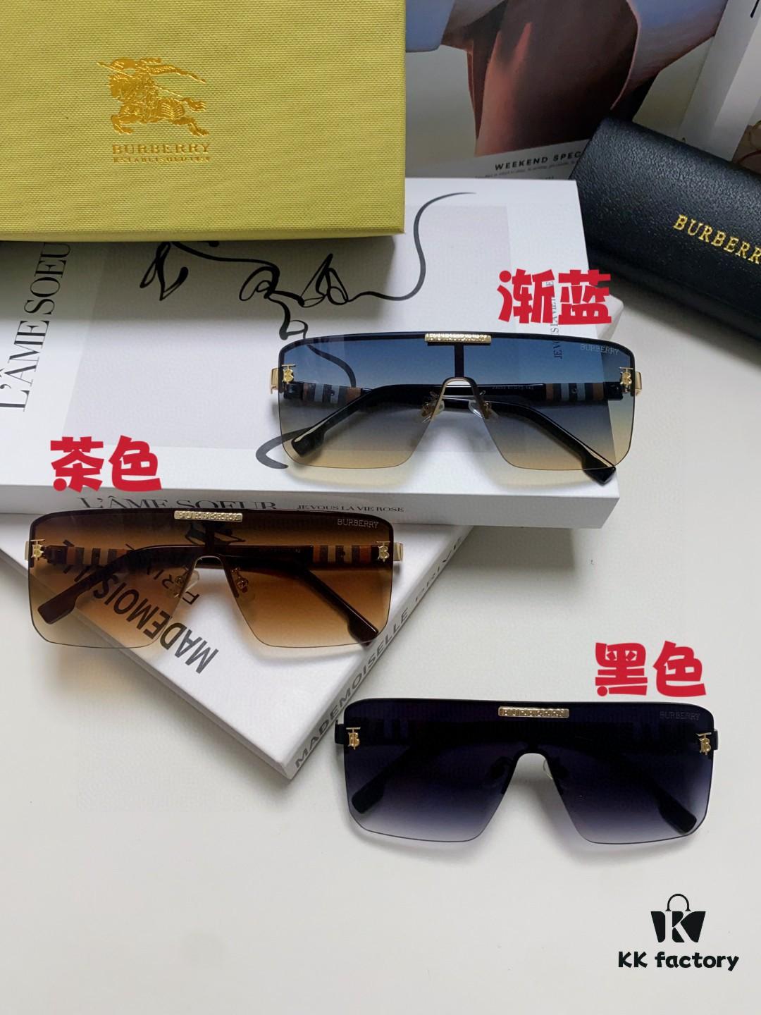 Burberry 2024 New Arrival Trendy Stylish Unisex Sunglasses with TB Logo UV Protection Sun Glasses for Men and Women