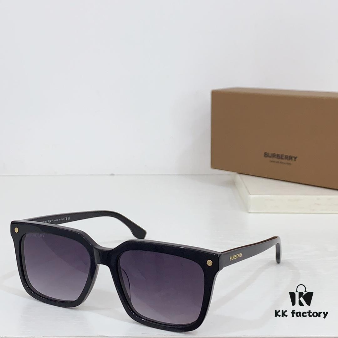 140 BURBERRY BE4337 Square Acetate Sunglasses