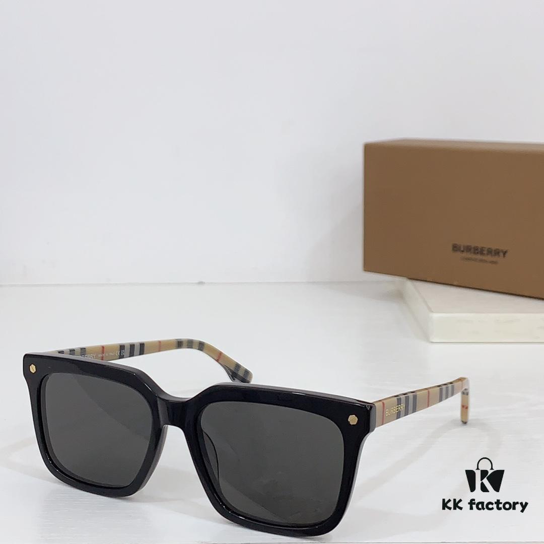 140 BURBERRY BE4337 Square Acetate Sunglasses