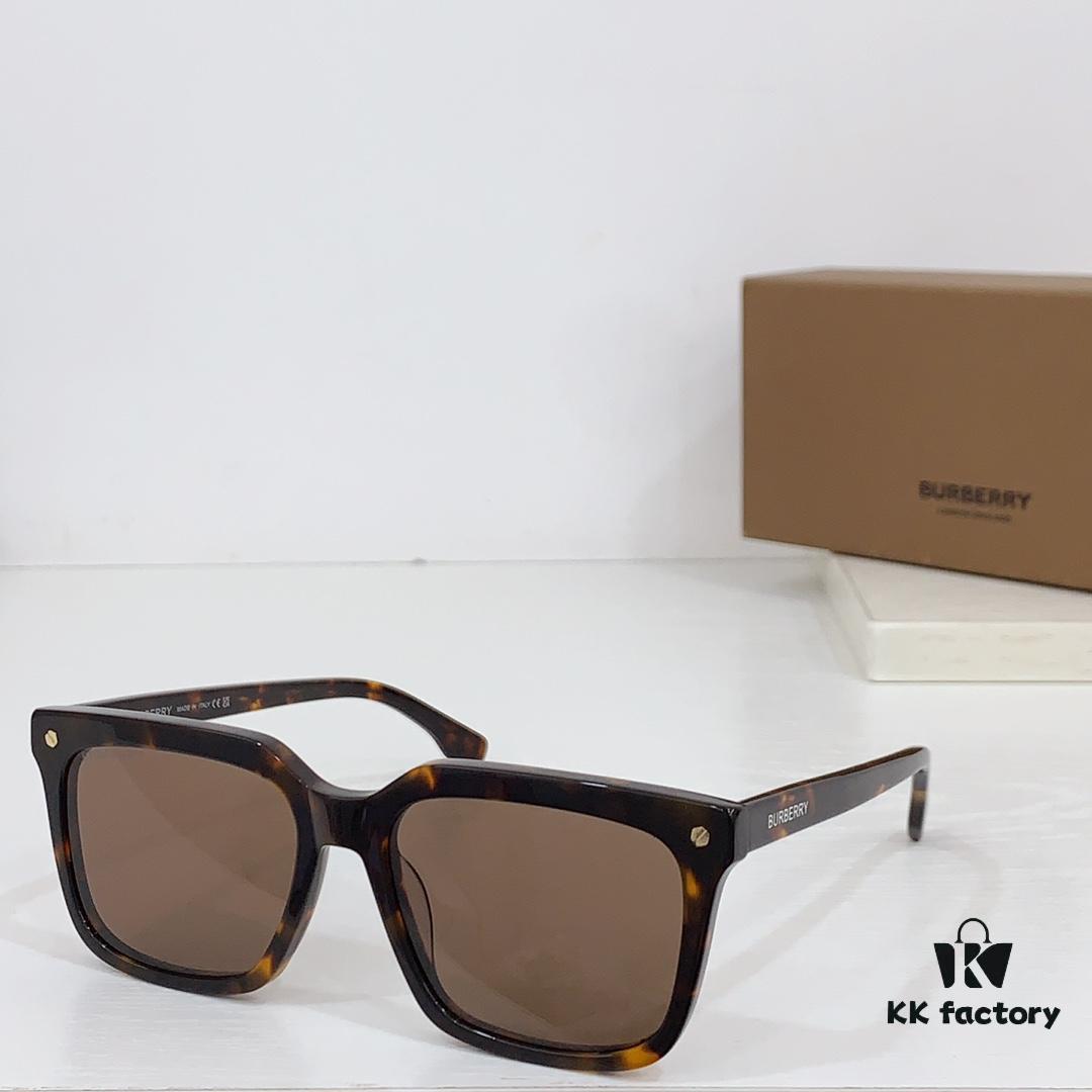 140 BURBERRY BE4337 Square Acetate Sunglasses