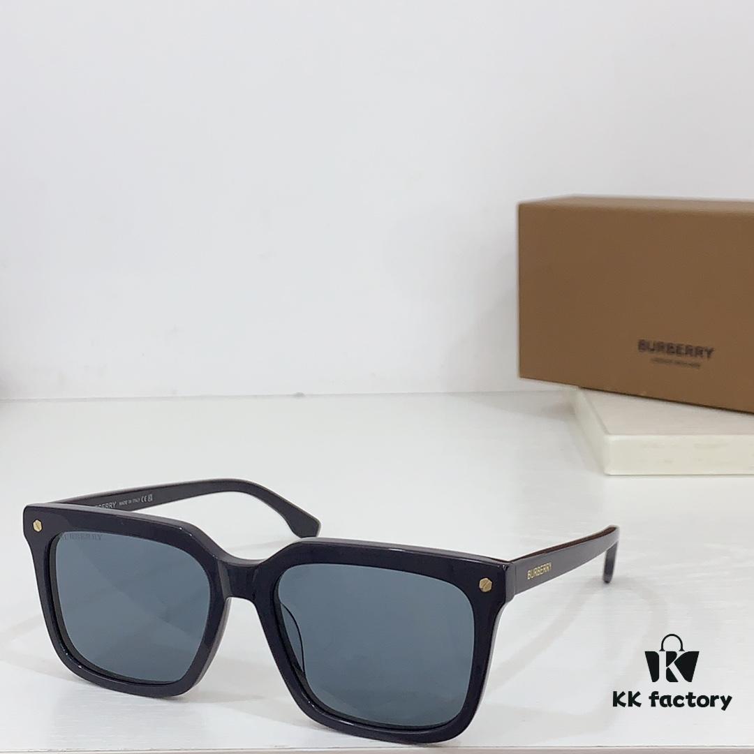 140 BURBERRY BE4337 Square Acetate Sunglasses