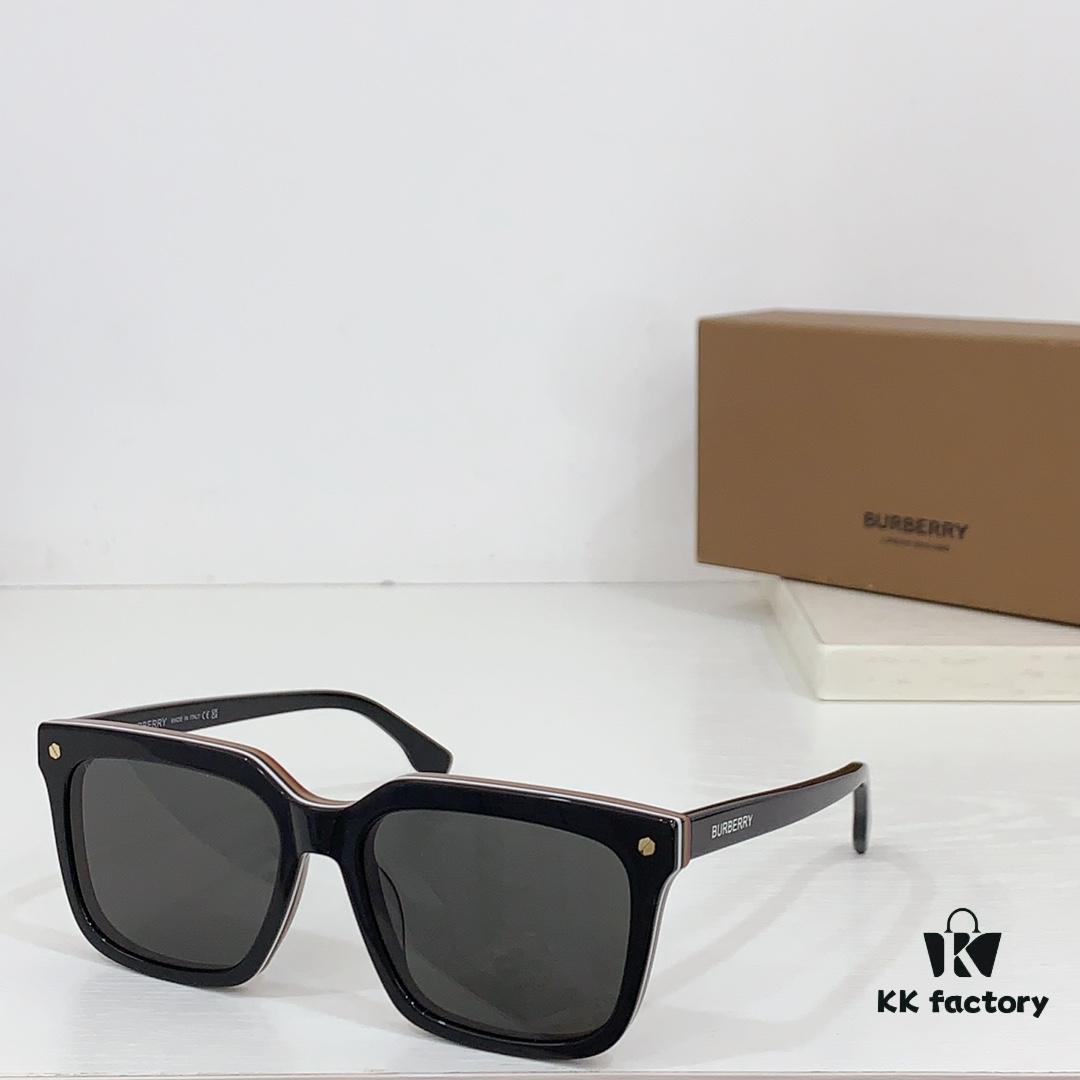 140 BURBERRY BE4337 Square Acetate Sunglasses